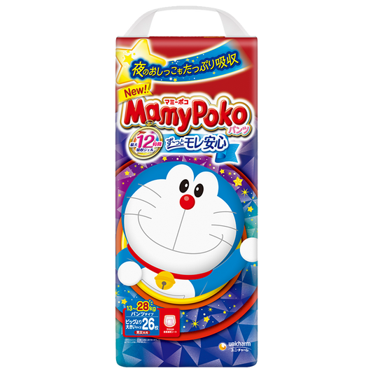 MAMY POKO Diapers – panties, BIG PLUS 13-28 kg, UNICHARM, 26 pcs.